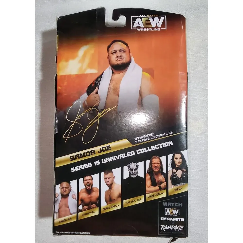 AEW Samoa Joe Unrivaled Collection #145 series 15